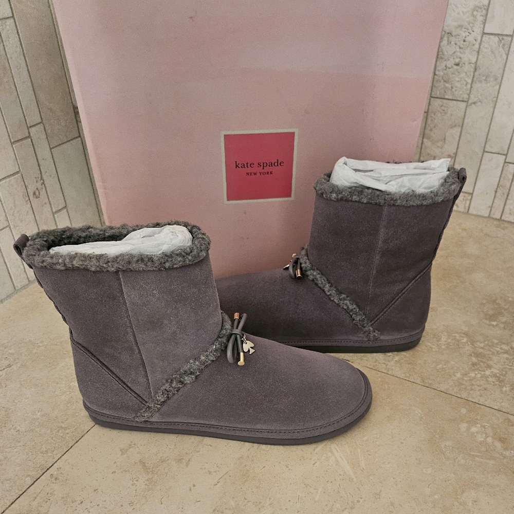 Kate Spade "Marie" Suede Booties